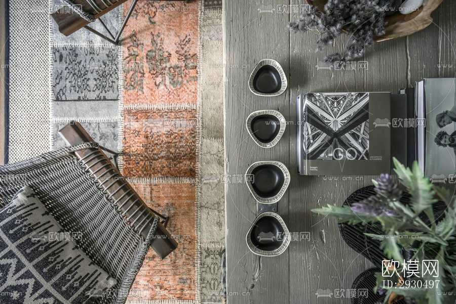 侘寂酒店民宿效果图下载（渲染图5）