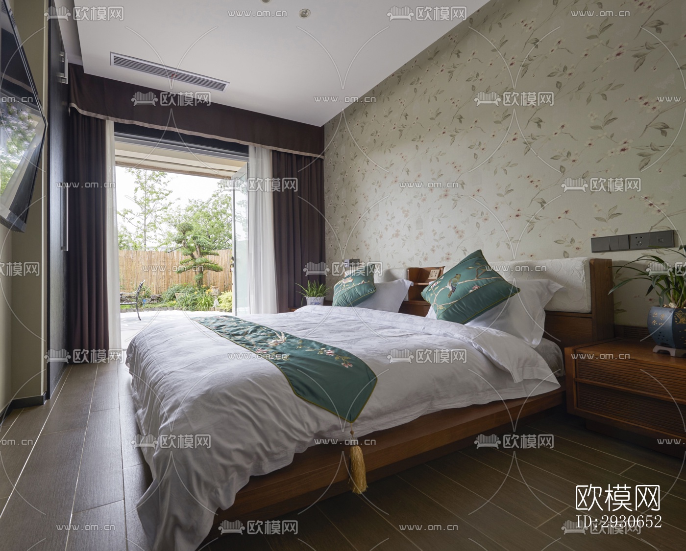 现代酒店民宿效果图下载（渲染图1）