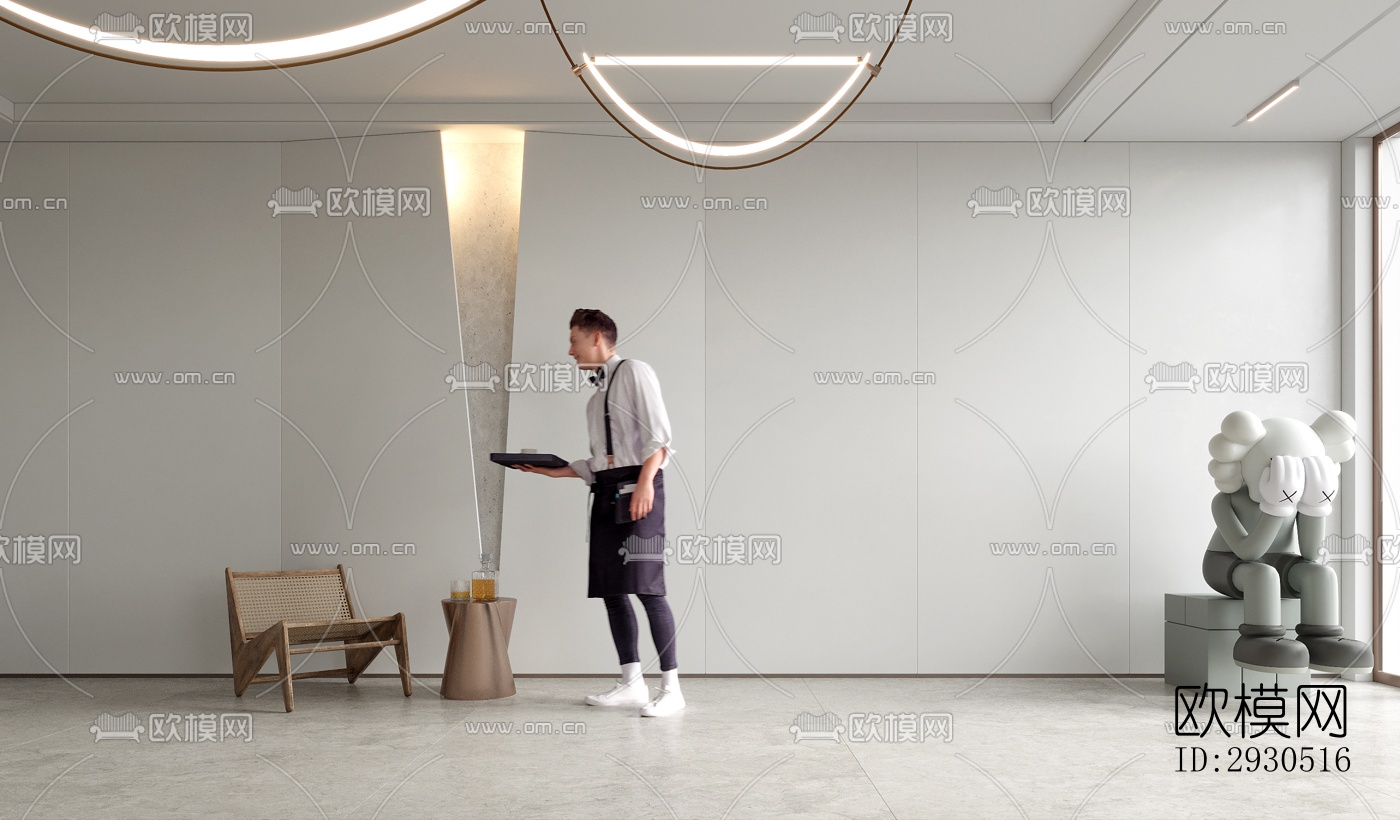 侘寂酒店民宿效果图下载（渲染图12）