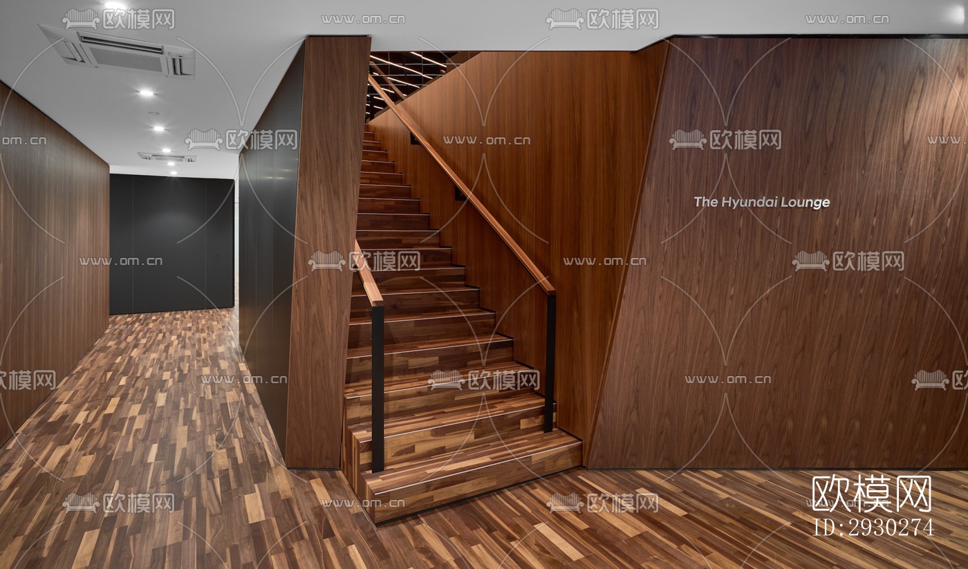 现代展览展厅效果图下载（渲染图4）