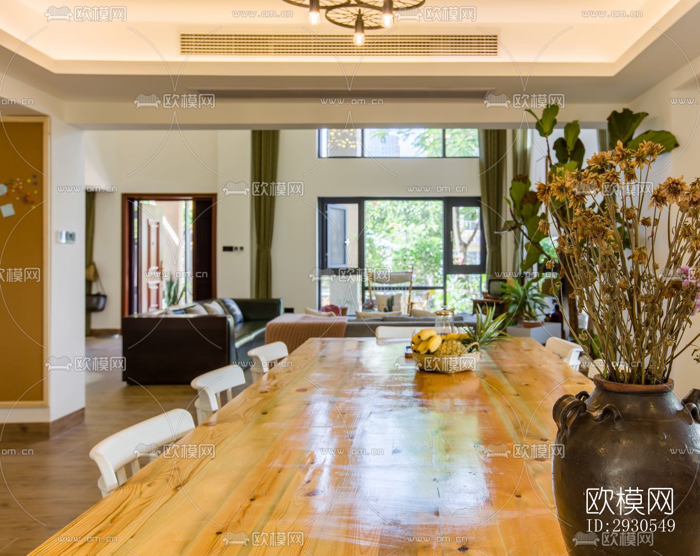 北欧酒店民宿效果图下载（渲染图4）