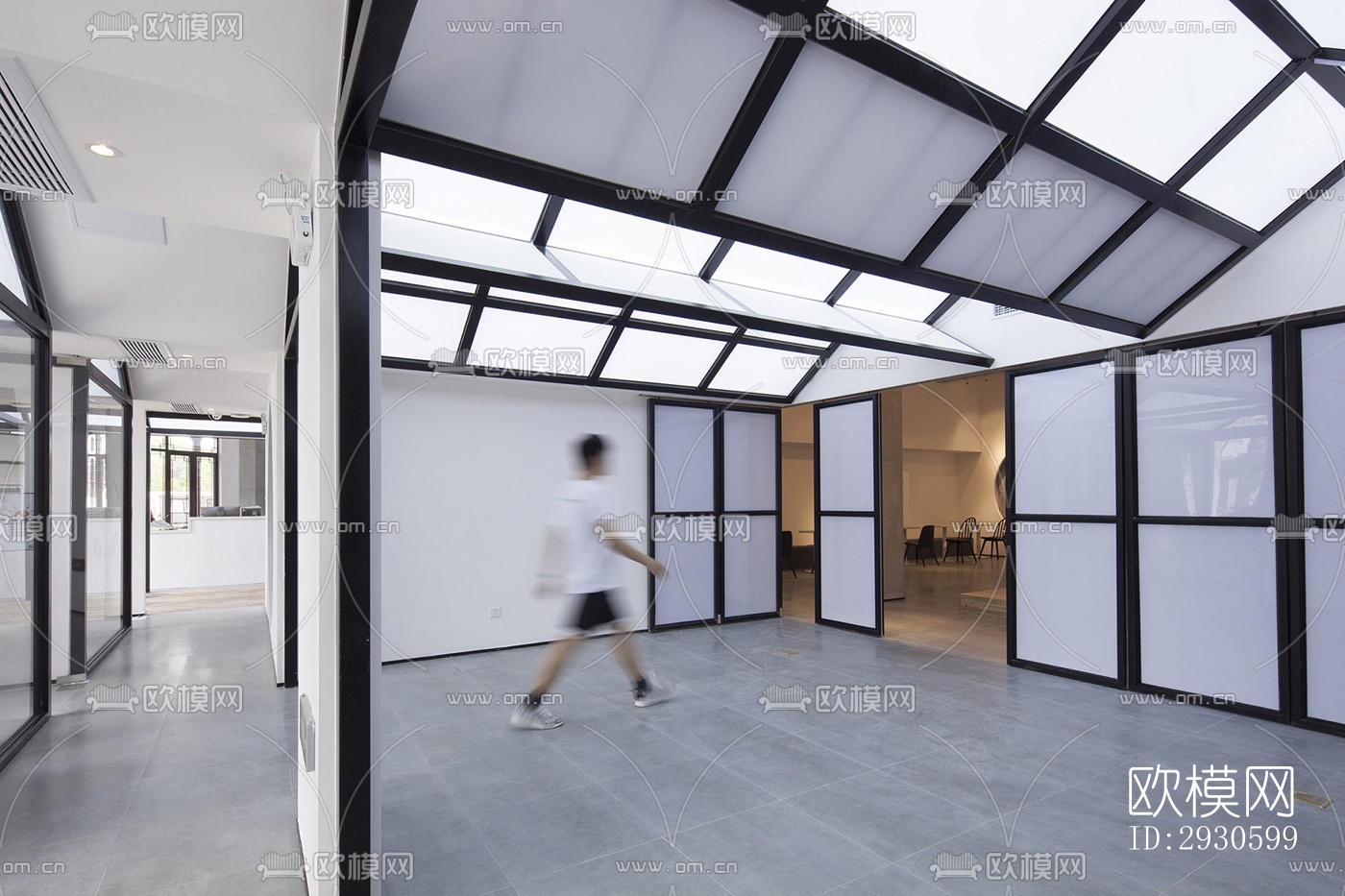 新中式酒店民宿效果图下载（渲染图8）