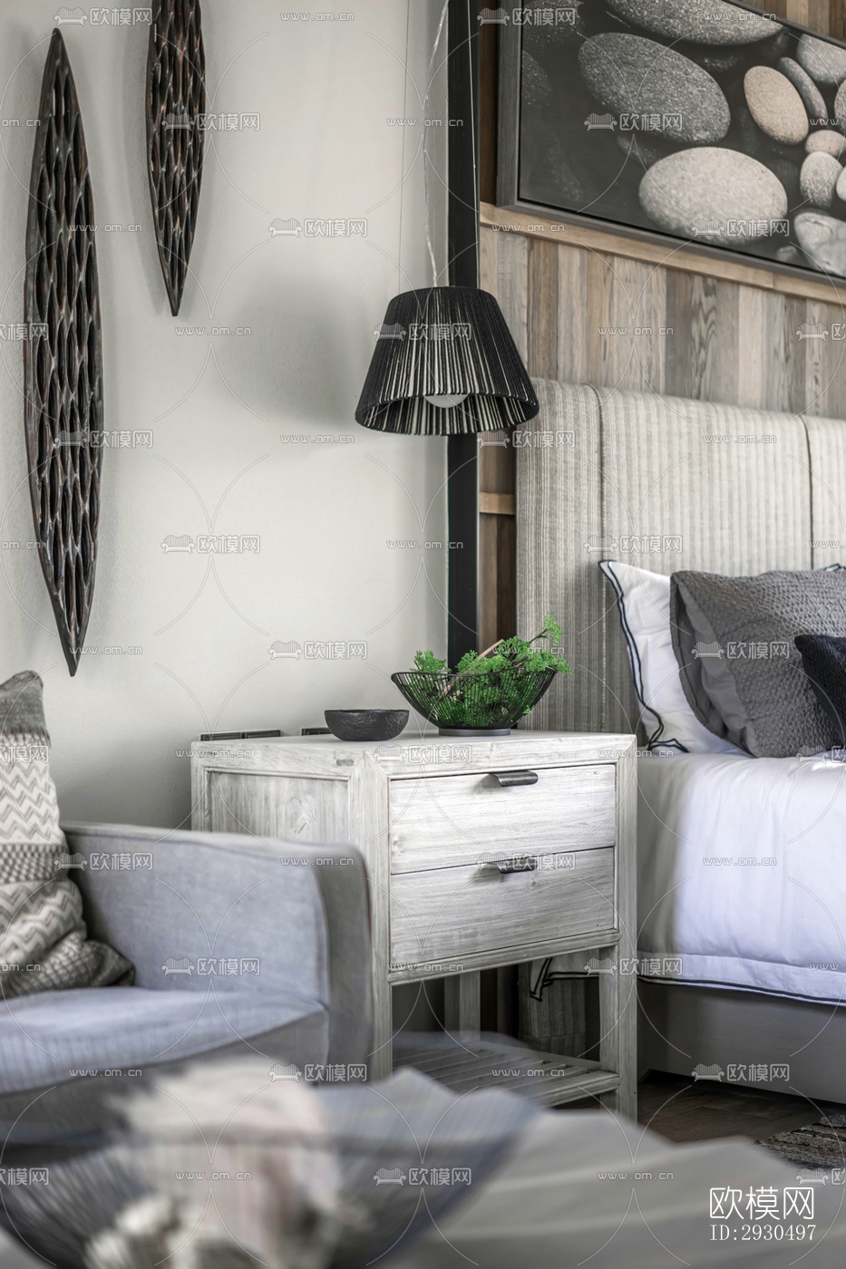 侘寂酒店民宿效果图下载（渲染图13）