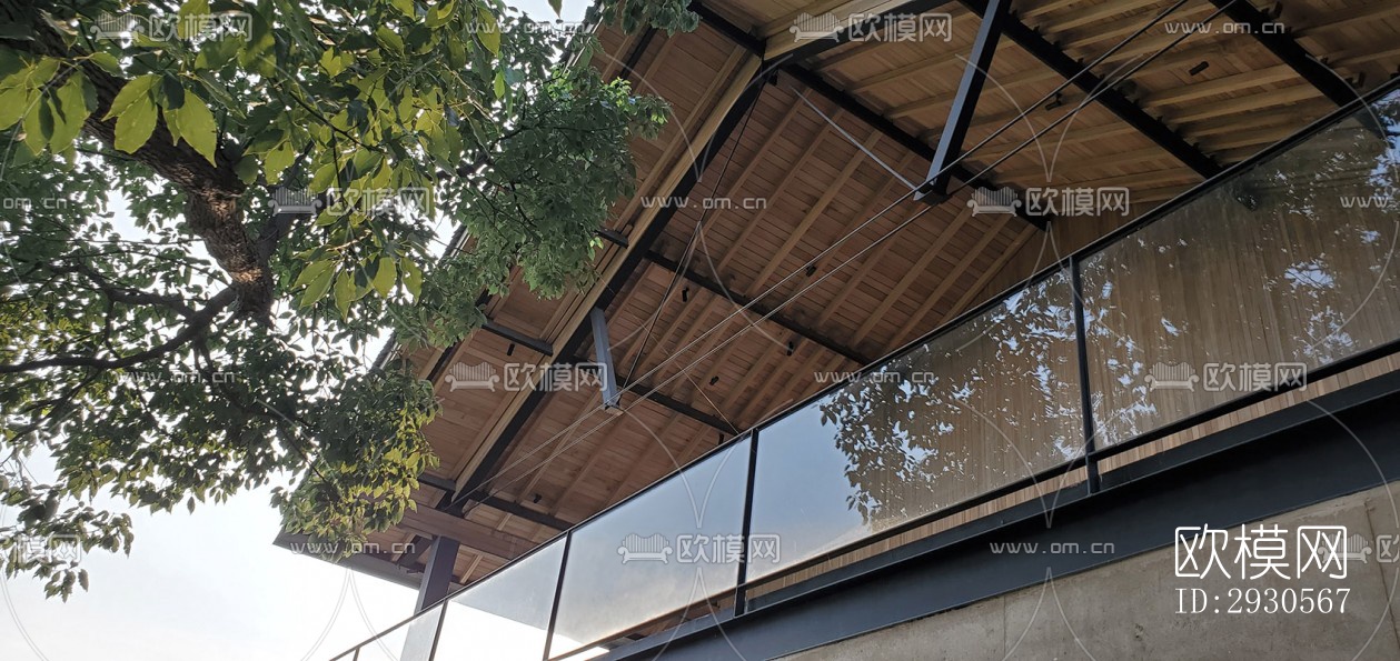 后现代酒店民宿效果图下载（渲染图8）