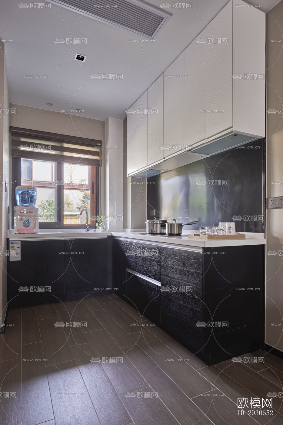 现代酒店民宿效果图下载（渲染图4）