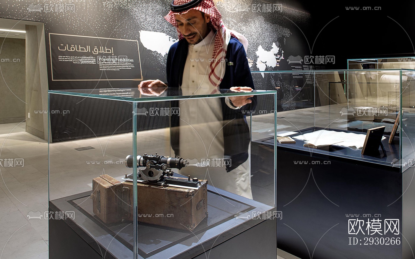 现代展览展厅效果图下载（渲染图5）