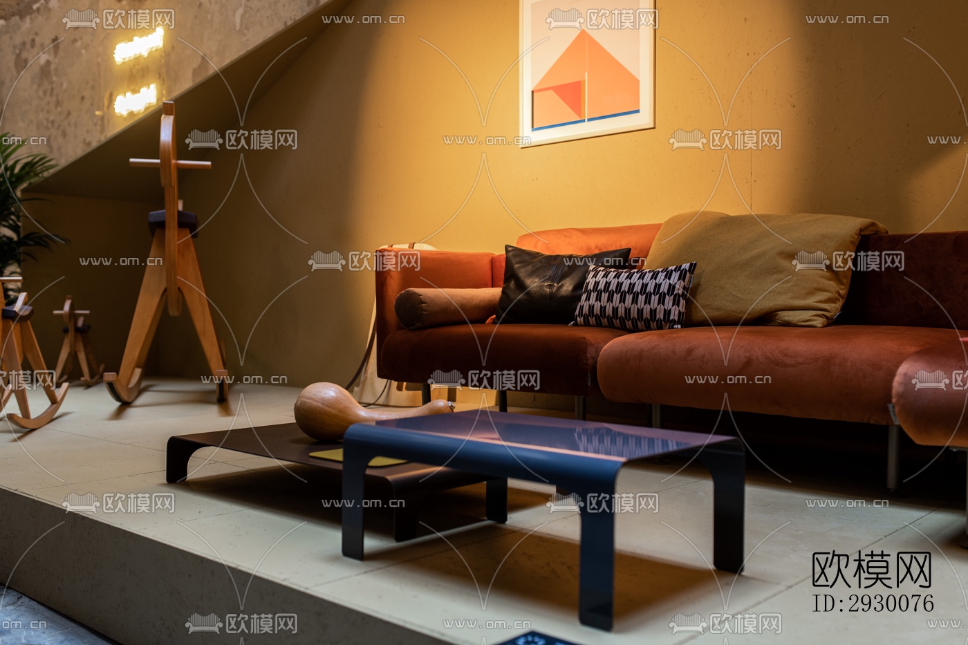 工业风展览展厅效果图下载（渲染图10）