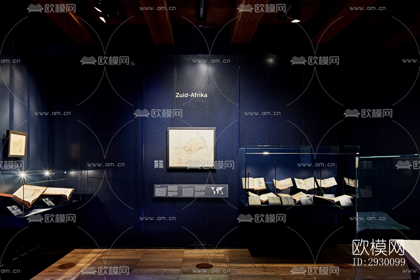 工业风展览展厅效果图下载（渲染图8）