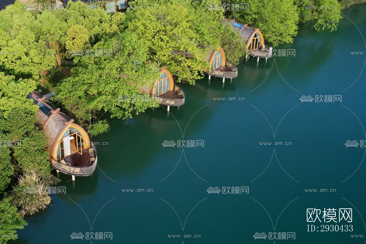 东南亚酒店民宿效果图下载（渲染图6）