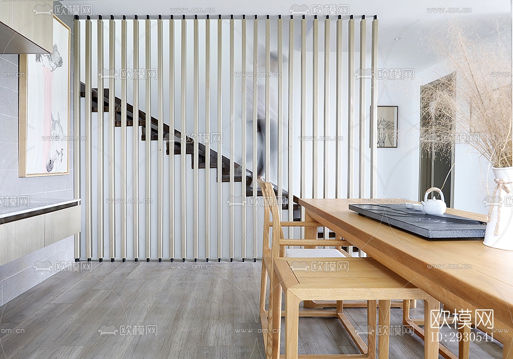 北欧酒店民宿效果图下载（渲染图4）