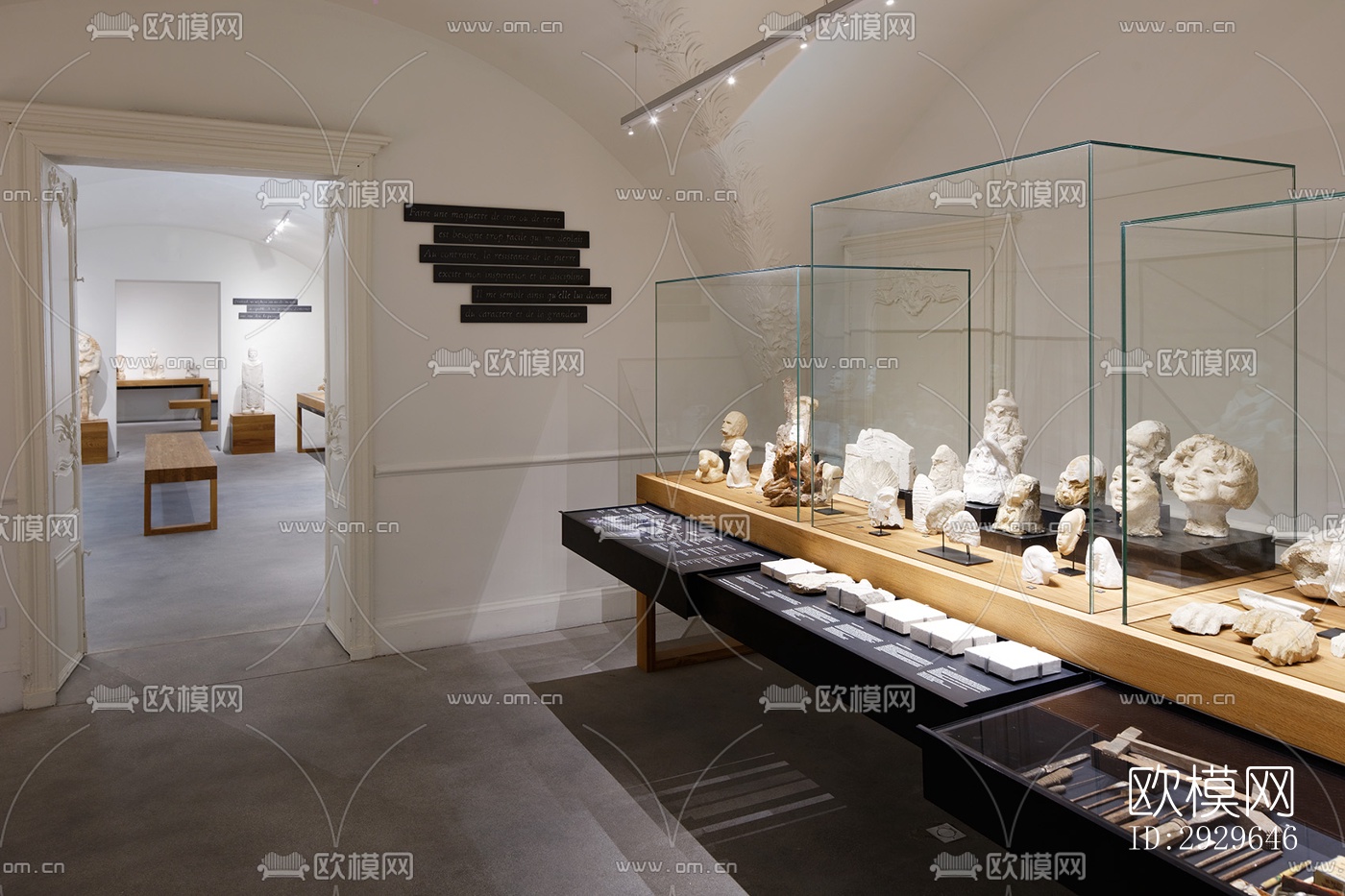 侘寂美术博物馆效果图下载（渲染图7）