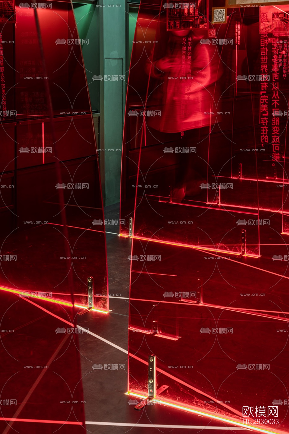 后现代展览展厅效果图下载（渲染图16）