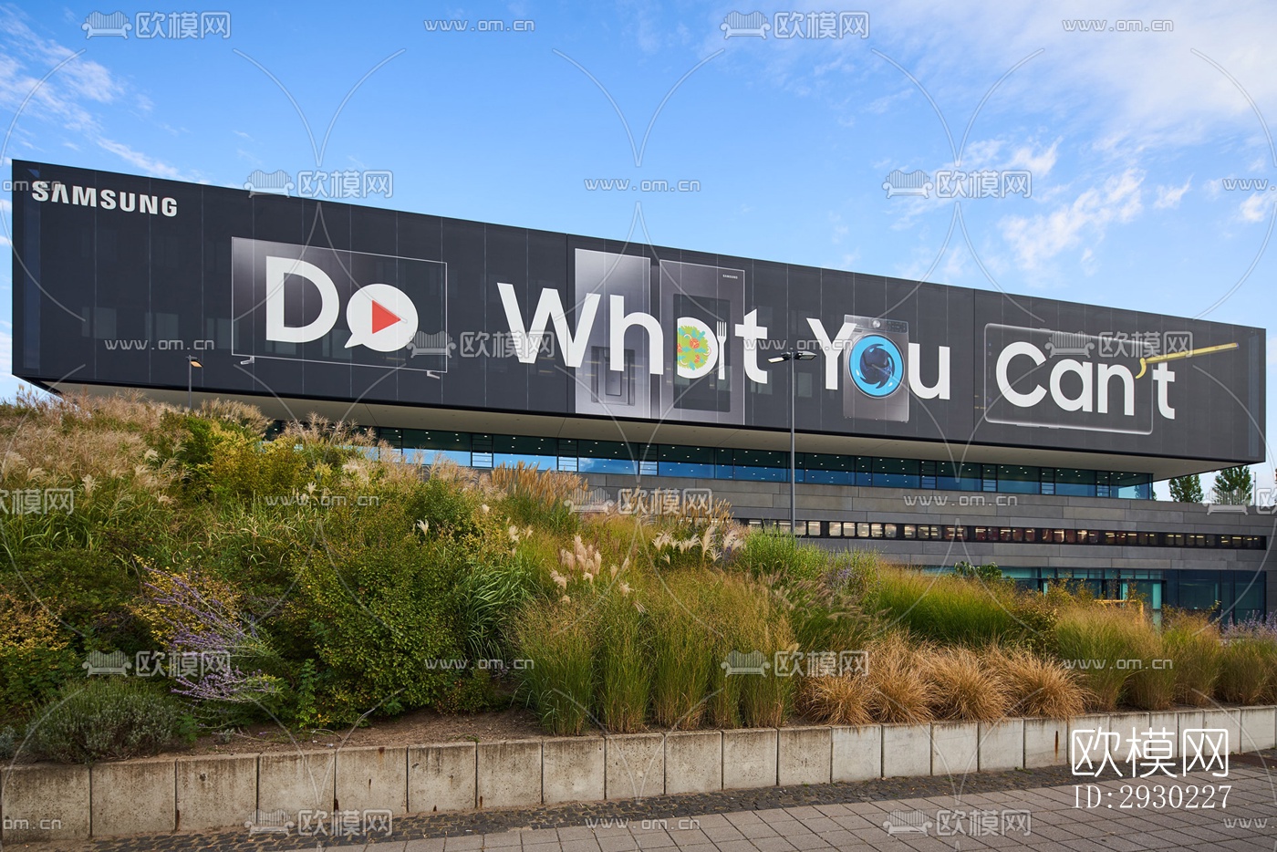 现代展览展厅效果图下载（渲染图1）