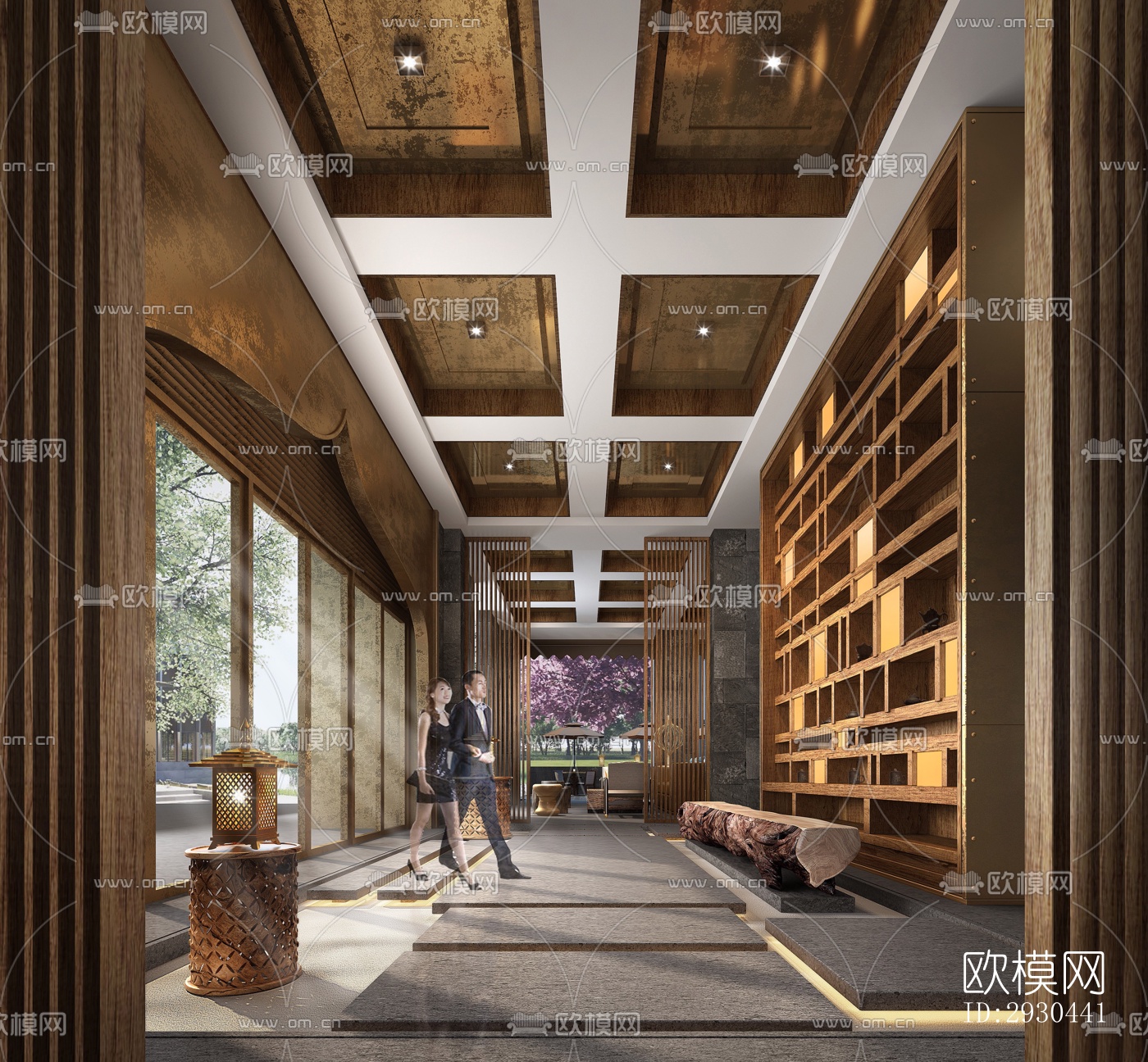 东南亚酒店民宿效果图下载（渲染图13）