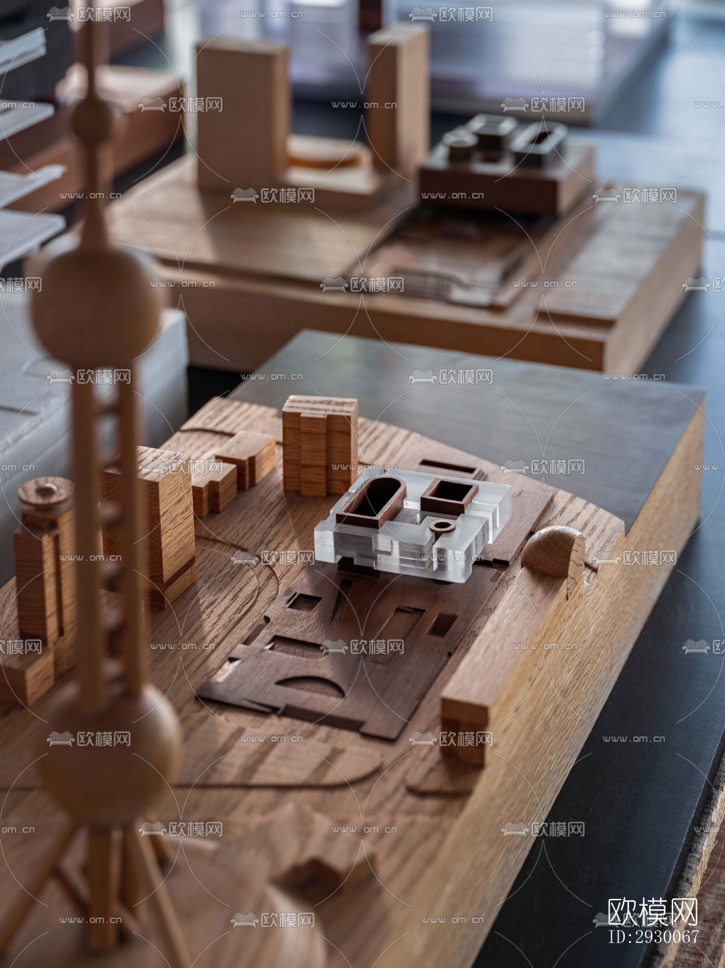 工业风展览展厅效果图下载（渲染图3）