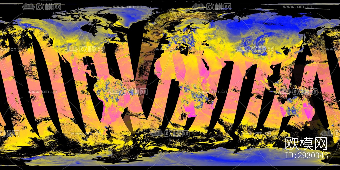 现代展览展厅效果图下载（渲染图3）