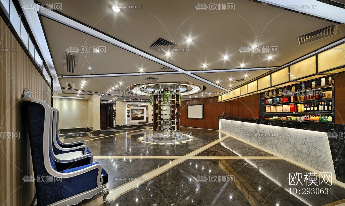 欧式酒店民宿效果图下载（渲染图7）