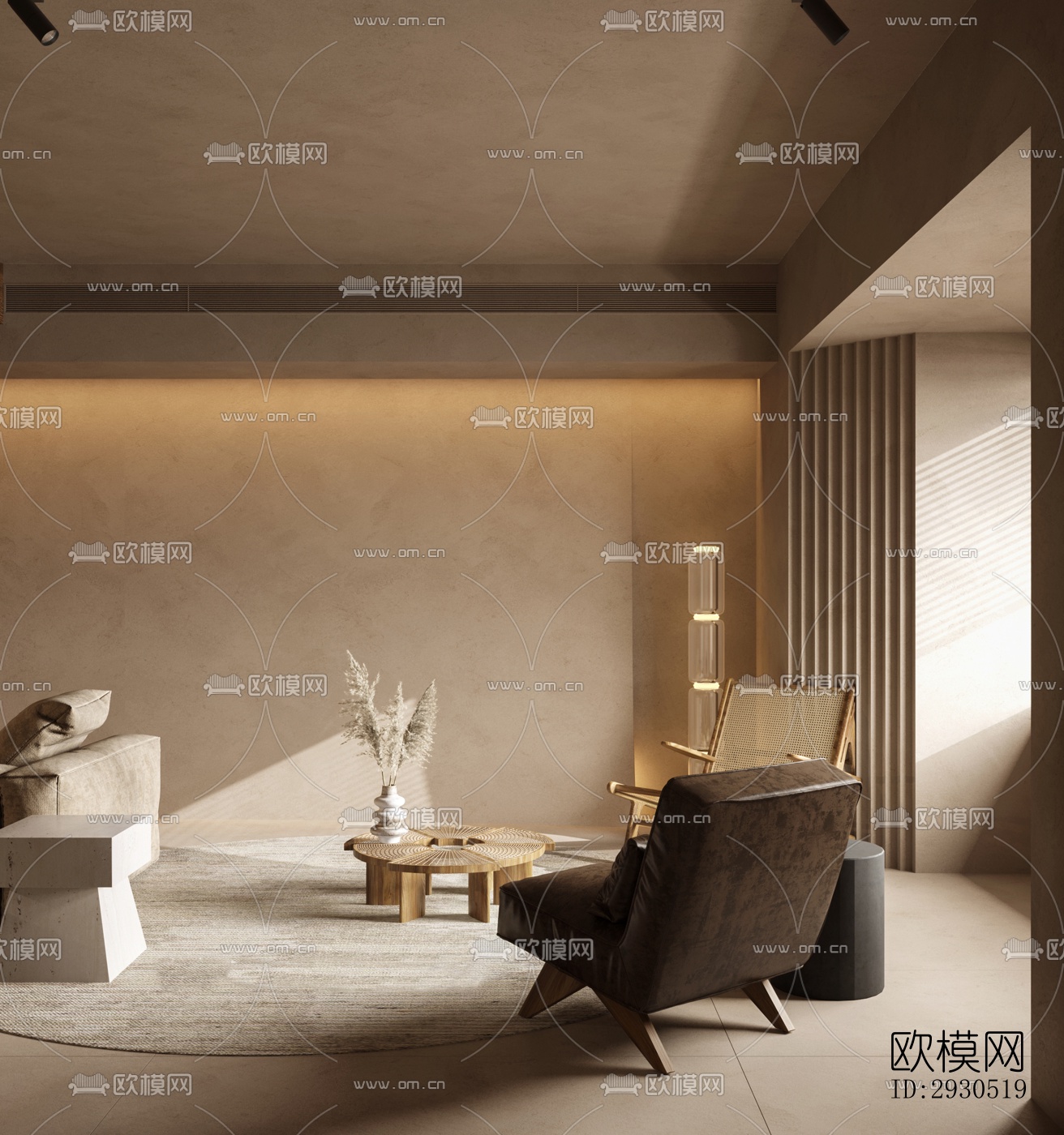 侘寂酒店民宿效果图下载（渲染图10）