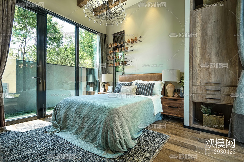 东南亚酒店民宿效果图下载（渲染图2）