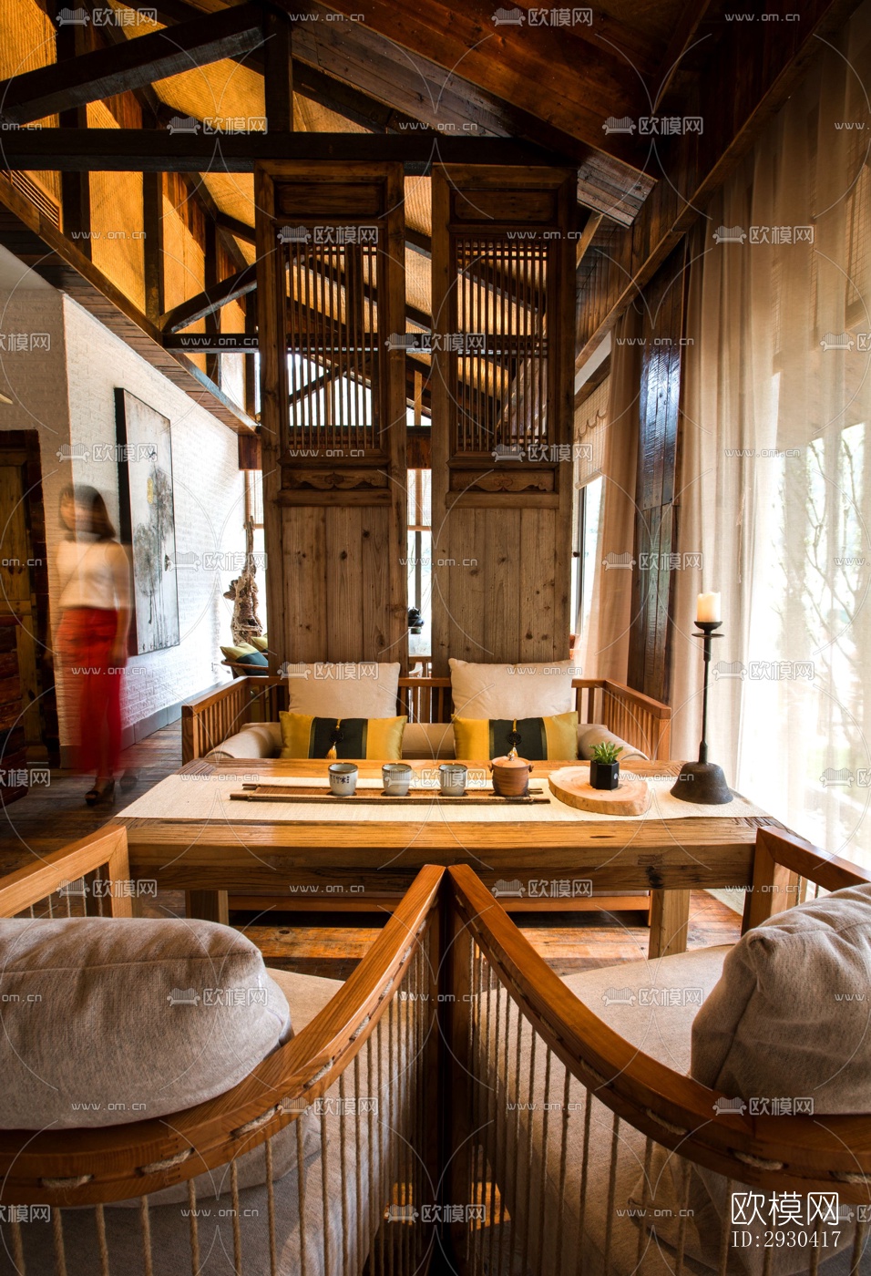 东南亚酒店民宿效果图下载（渲染图14）