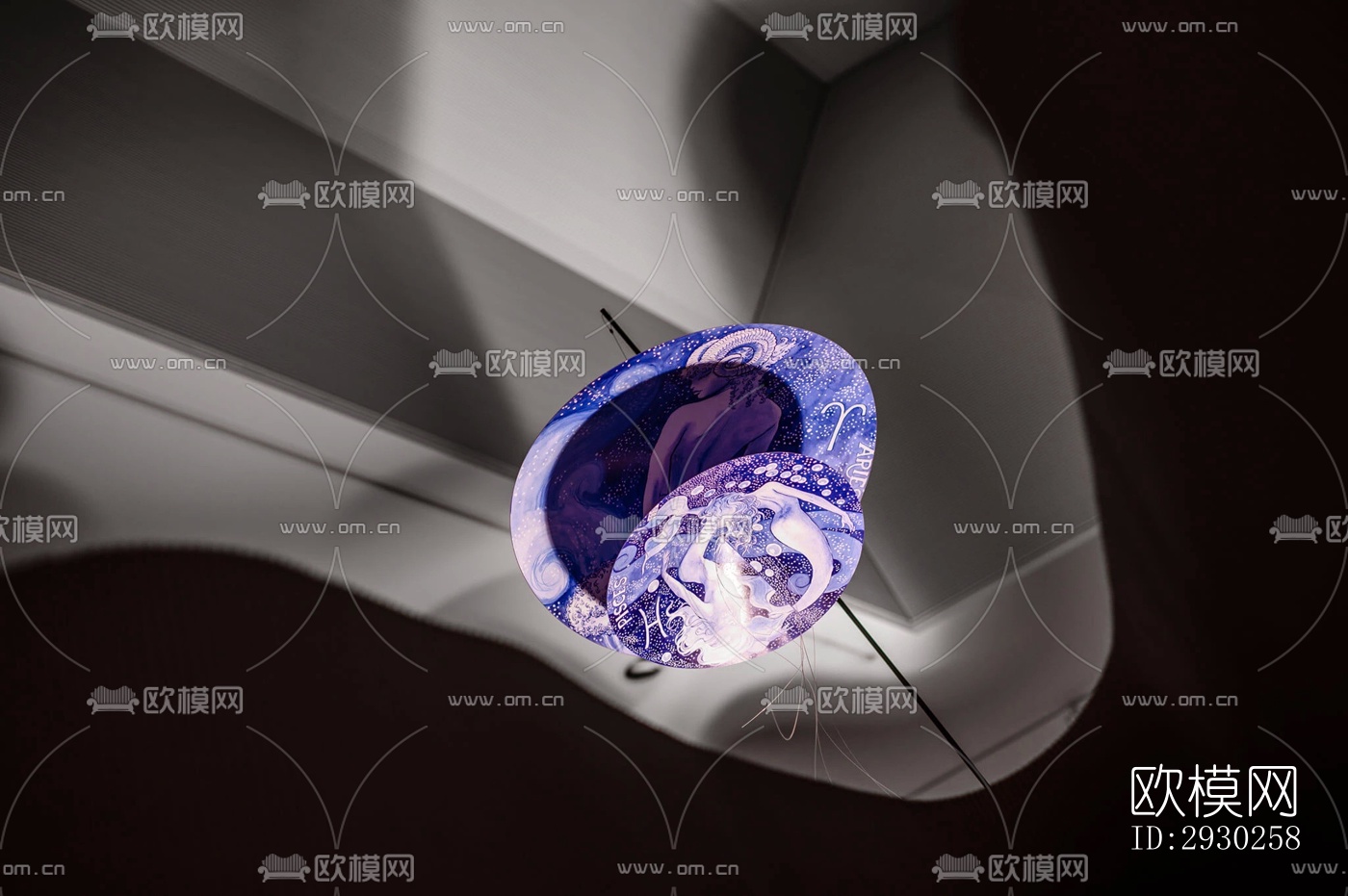 现代展览展厅效果图下载（渲染图4）