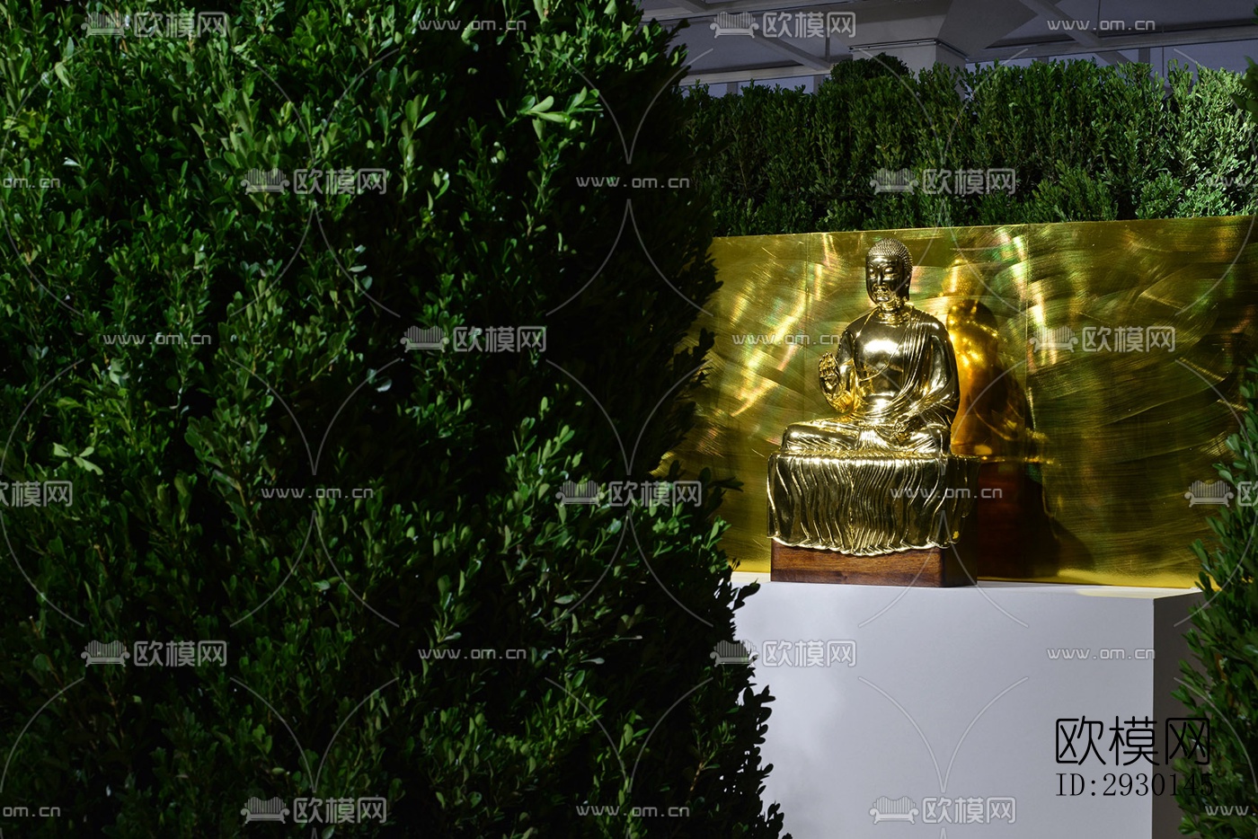 现代展览展厅效果图下载（渲染图9）