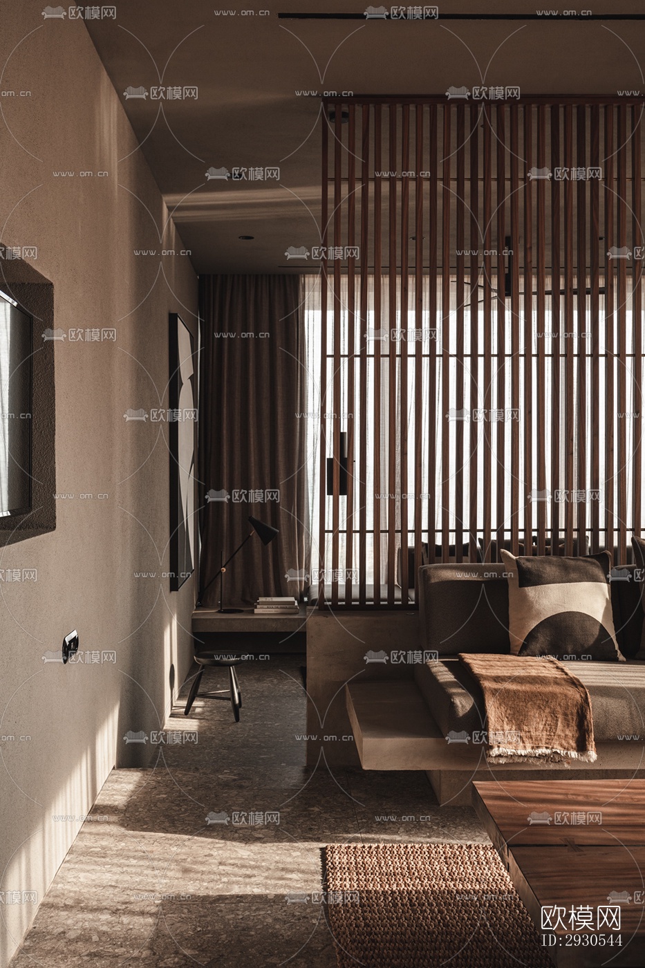 北欧酒店民宿效果图下载（渲染图9）