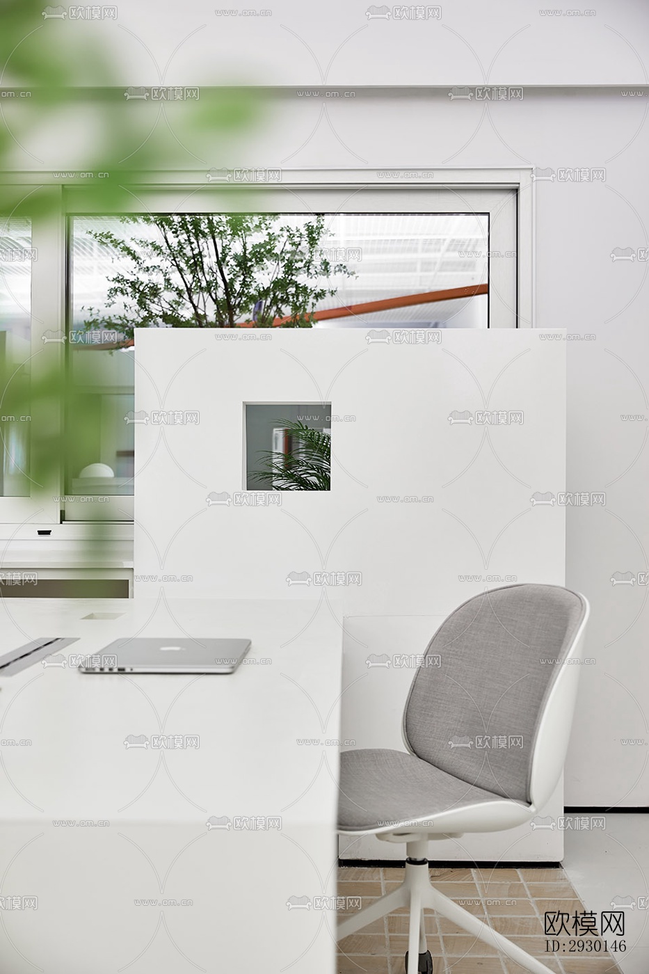 现代展览展厅效果图下载（渲染图3）