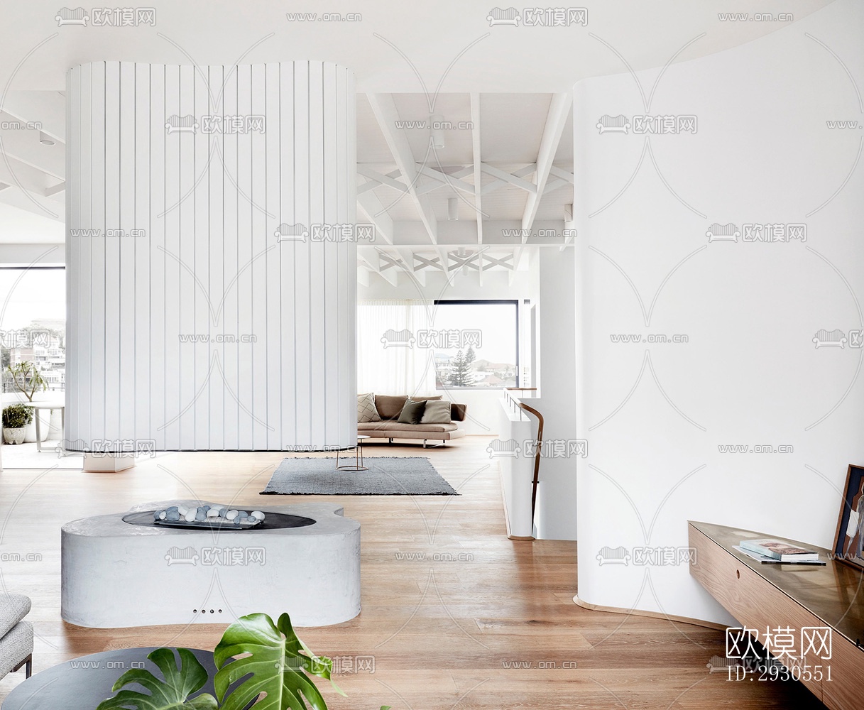 北欧酒店民宿效果图下载（渲染图14）