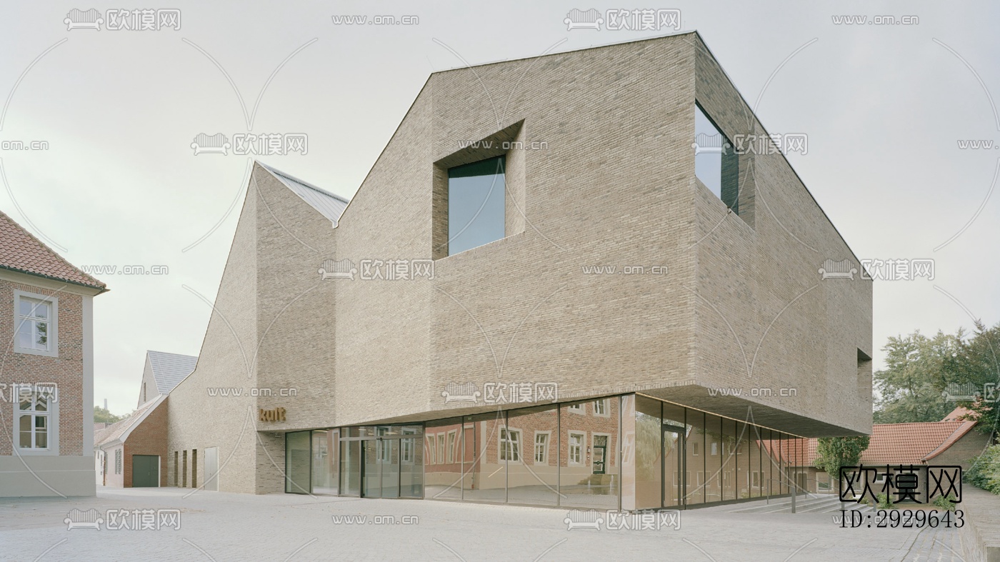 侘寂美术博物馆效果图下载（渲染图3）