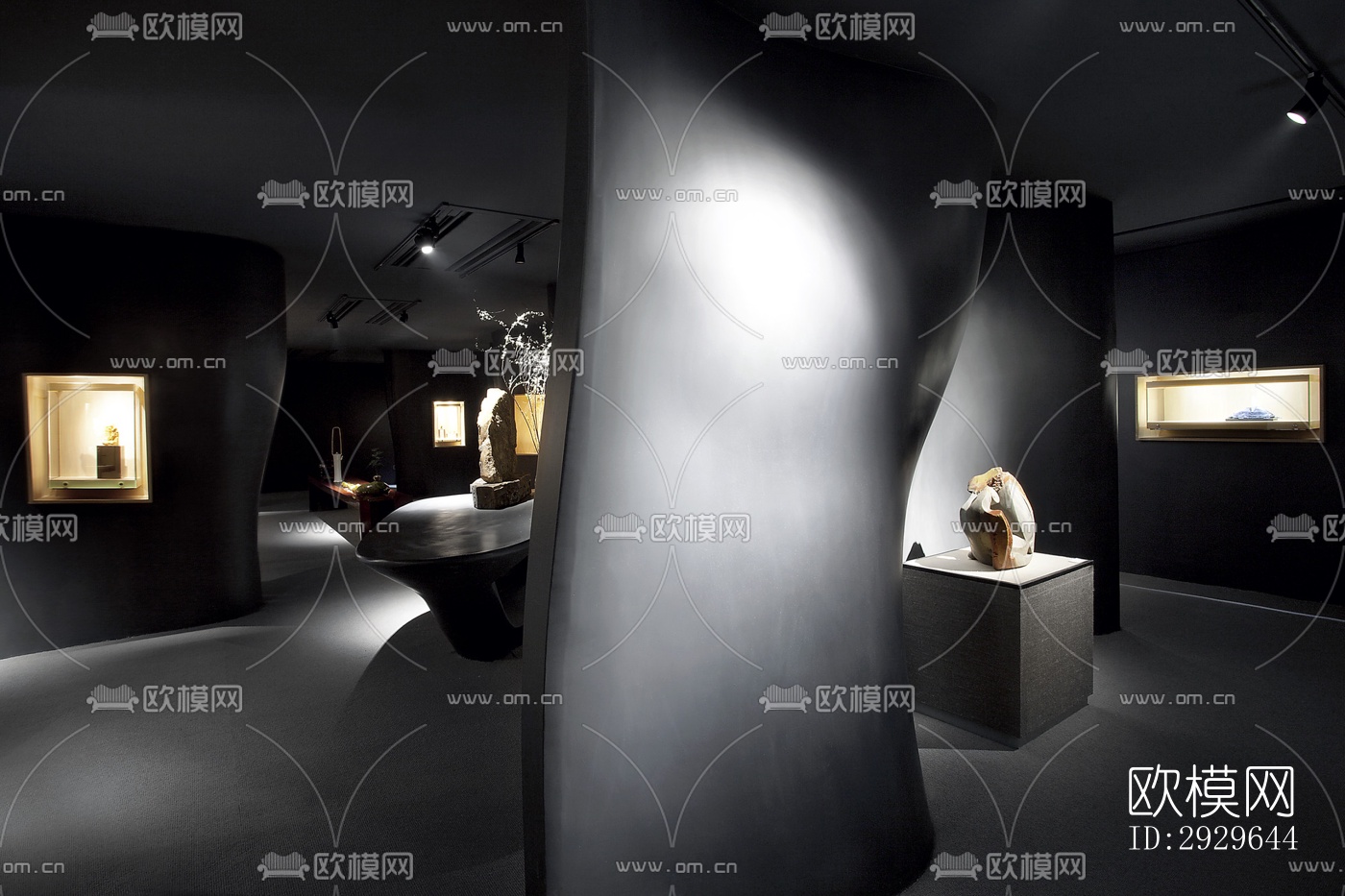 侘寂美术博物馆效果图下载（渲染图12）