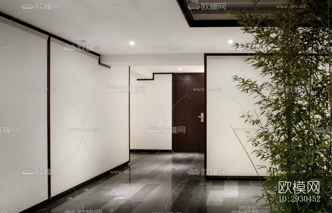 中式酒店民宿效果图下载（渲染图15）