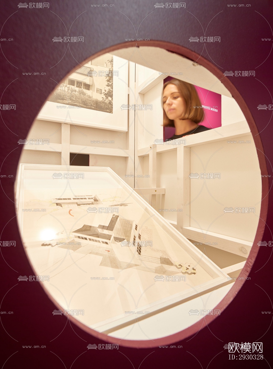 现代展览展厅效果图下载（渲染图5）