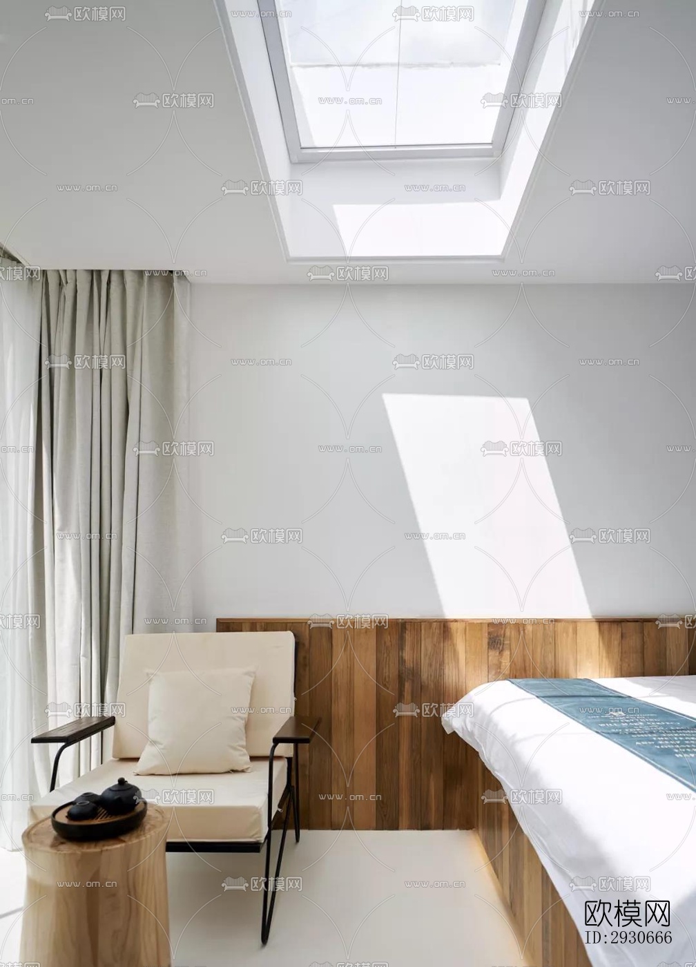 现代酒店民宿效果图下载（渲染图14）