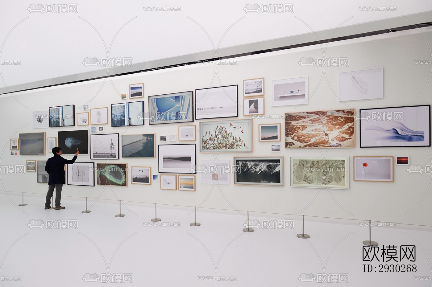 现代展览展厅效果图下载（渲染图17）