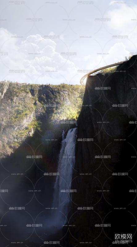 现代乡村景观效果图下载（渲染图10）