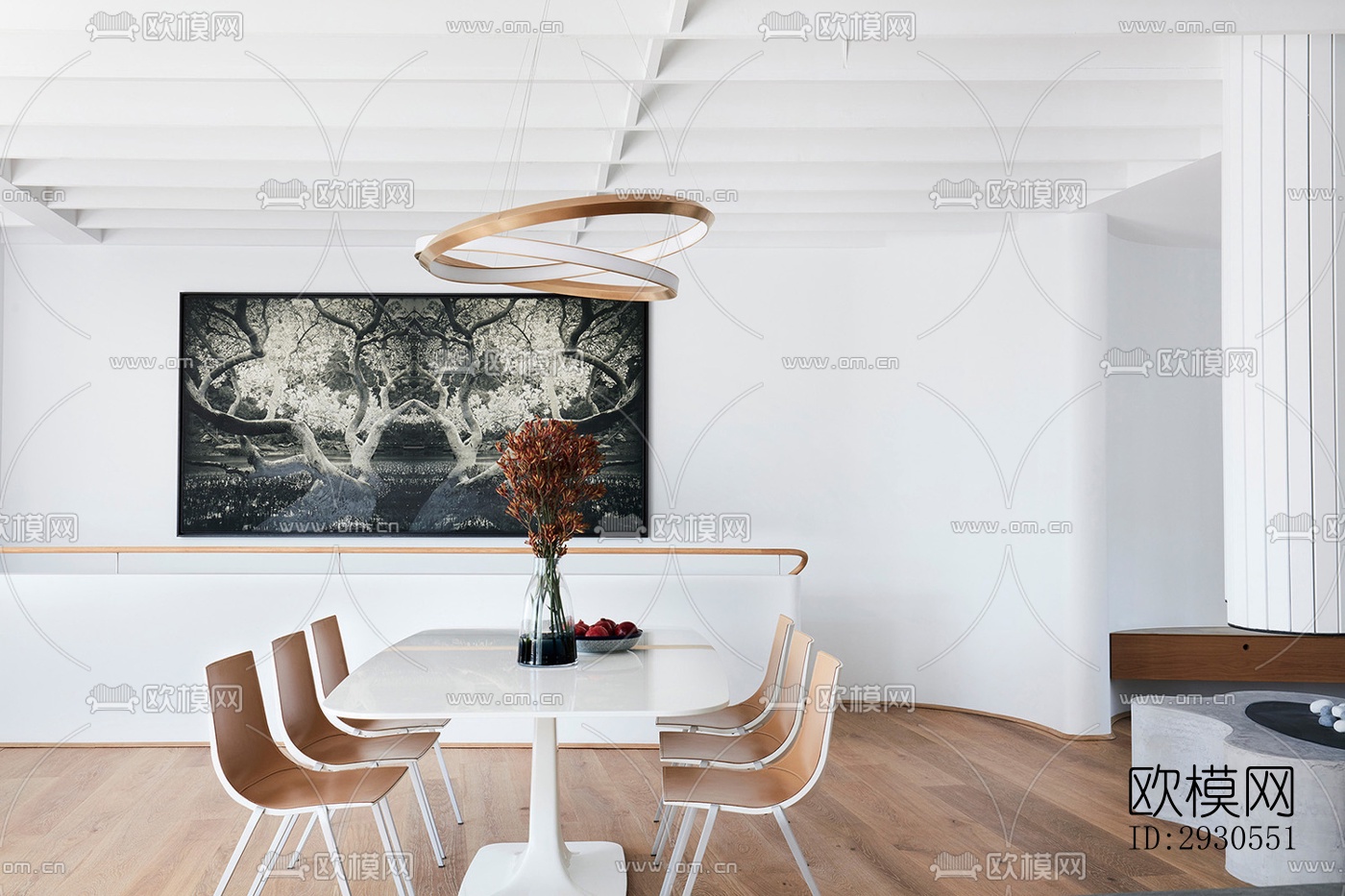 北欧酒店民宿效果图下载（渲染图12）