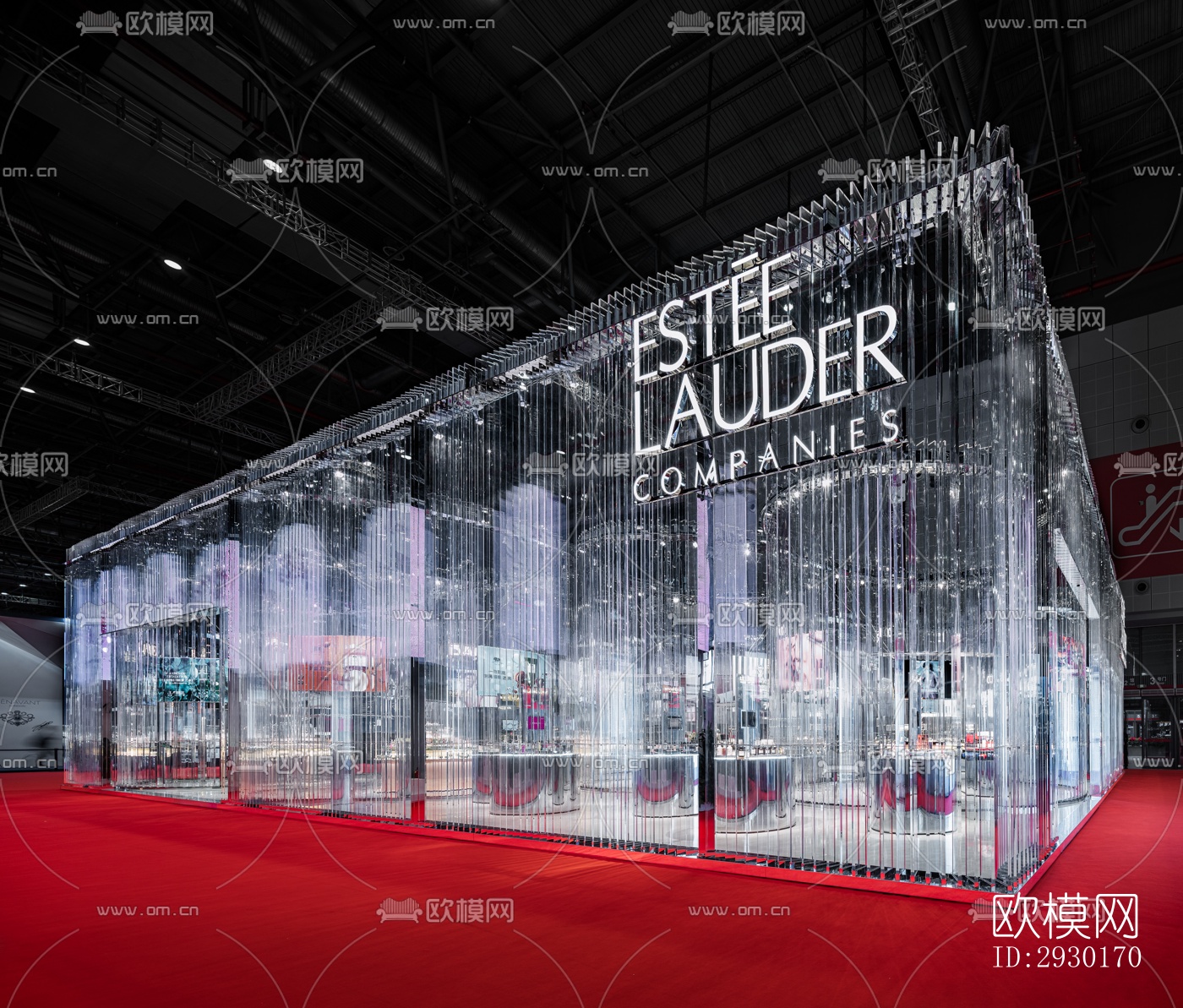 现代展览展厅效果图下载（渲染图11）