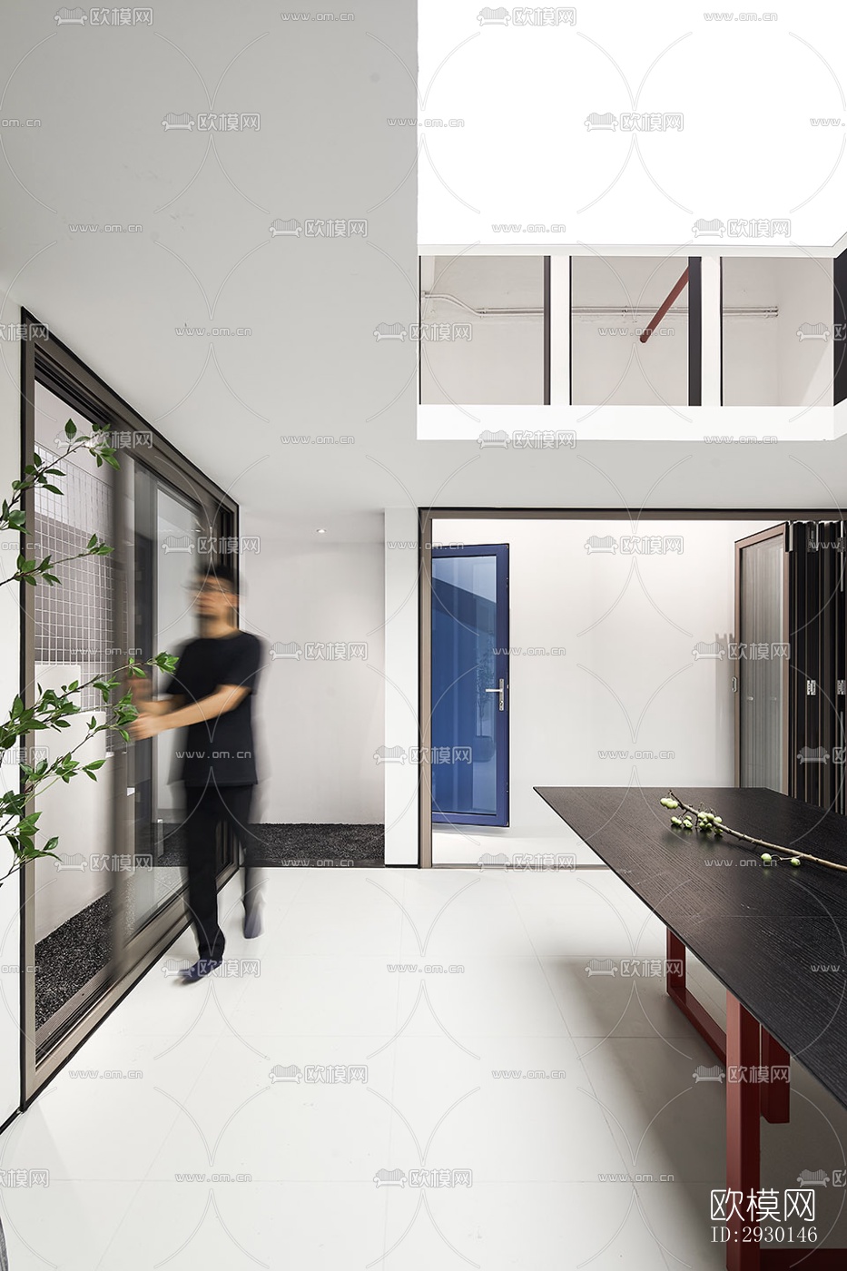 现代展览展厅效果图下载（渲染图4）