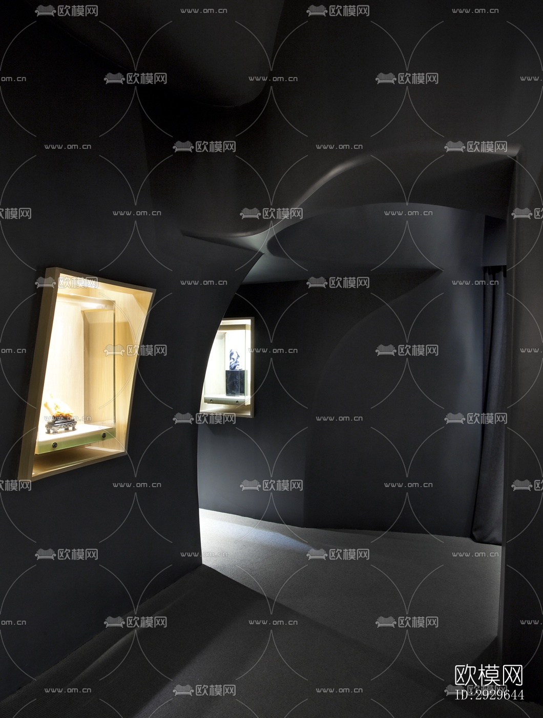 侘寂美术博物馆效果图下载（渲染图7）