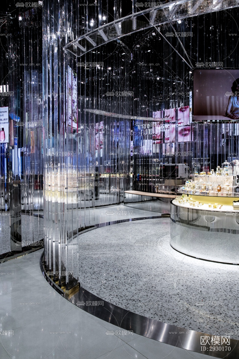 现代展览展厅效果图下载（渲染图3）