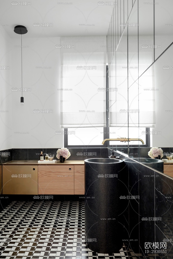 北欧酒店民宿效果图下载（渲染图16）