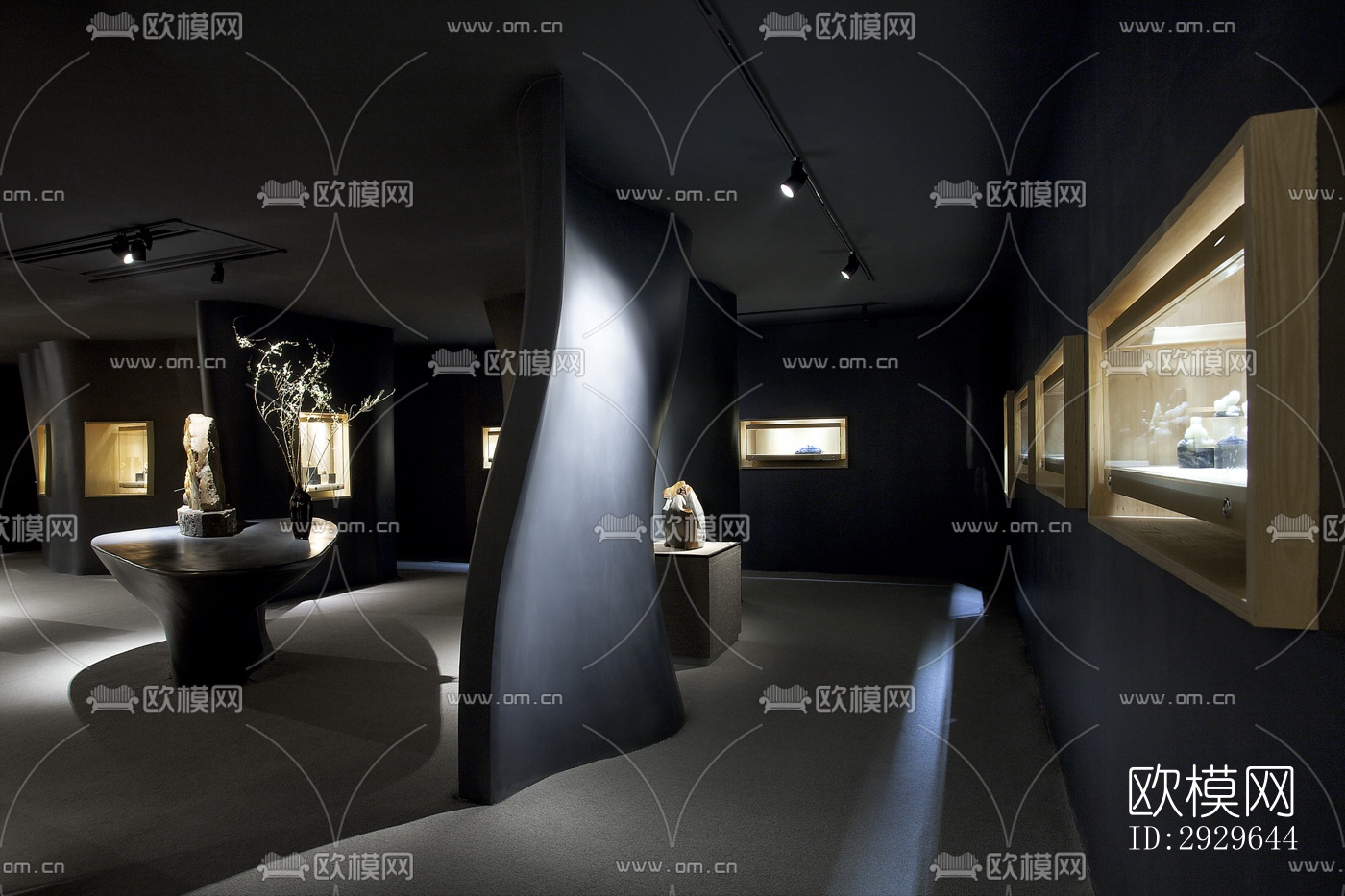 侘寂美术博物馆效果图下载（渲染图11）