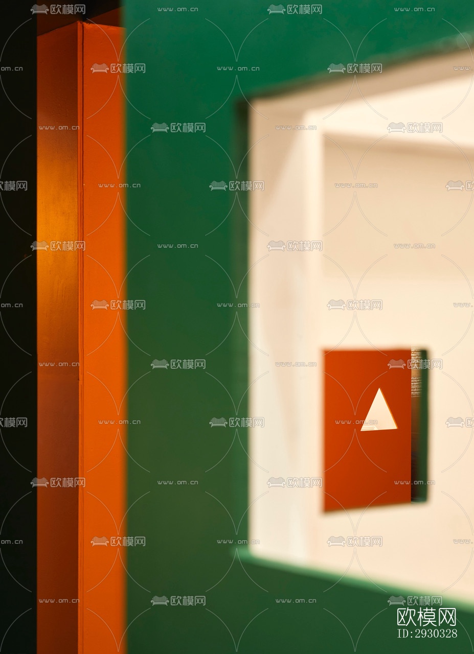 现代展览展厅效果图下载（渲染图8）