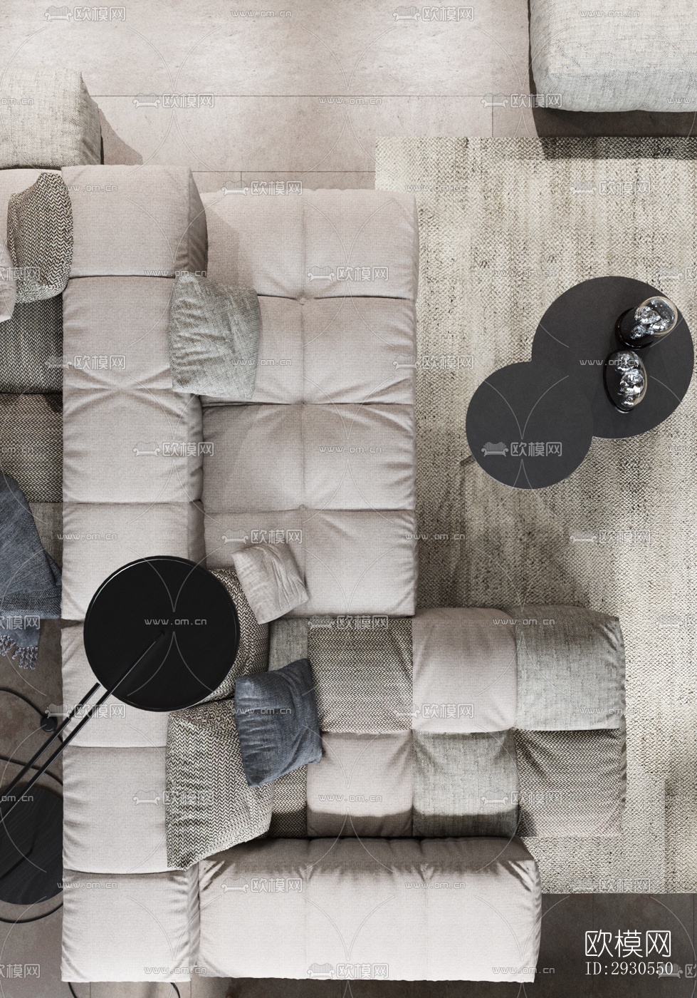 北欧酒店民宿效果图下载（渲染图12）