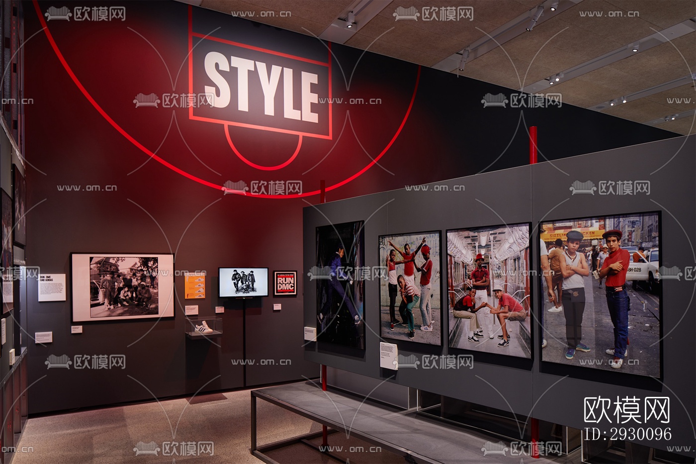 工业风展览展厅效果图下载（渲染图7）