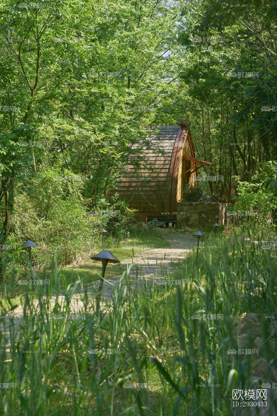 东南亚酒店民宿效果图下载（渲染图3）