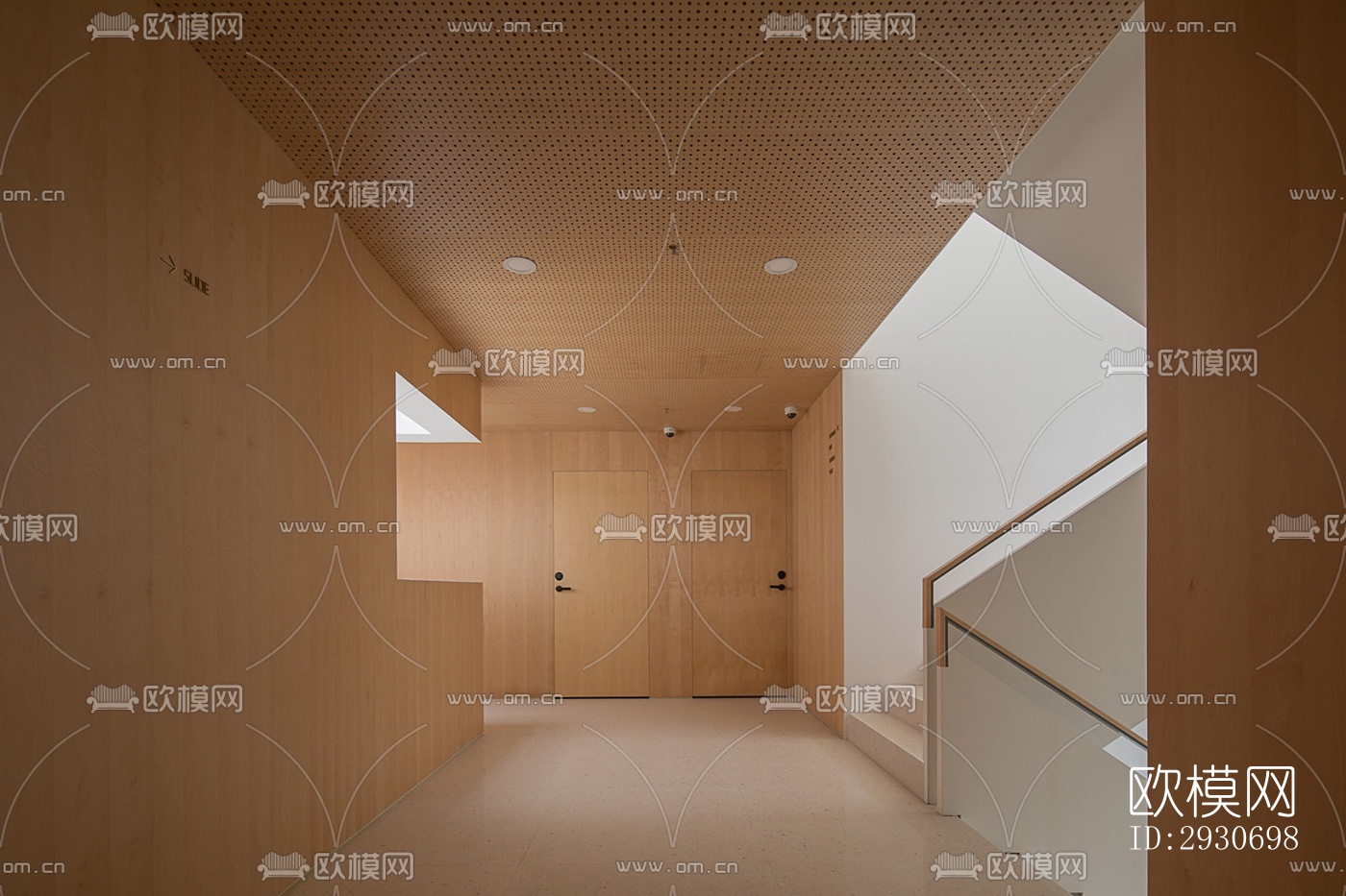 现代酒店民宿效果图下载（渲染图7）