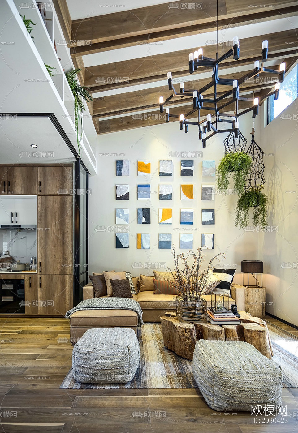 东南亚酒店民宿效果图下载（渲染图3）