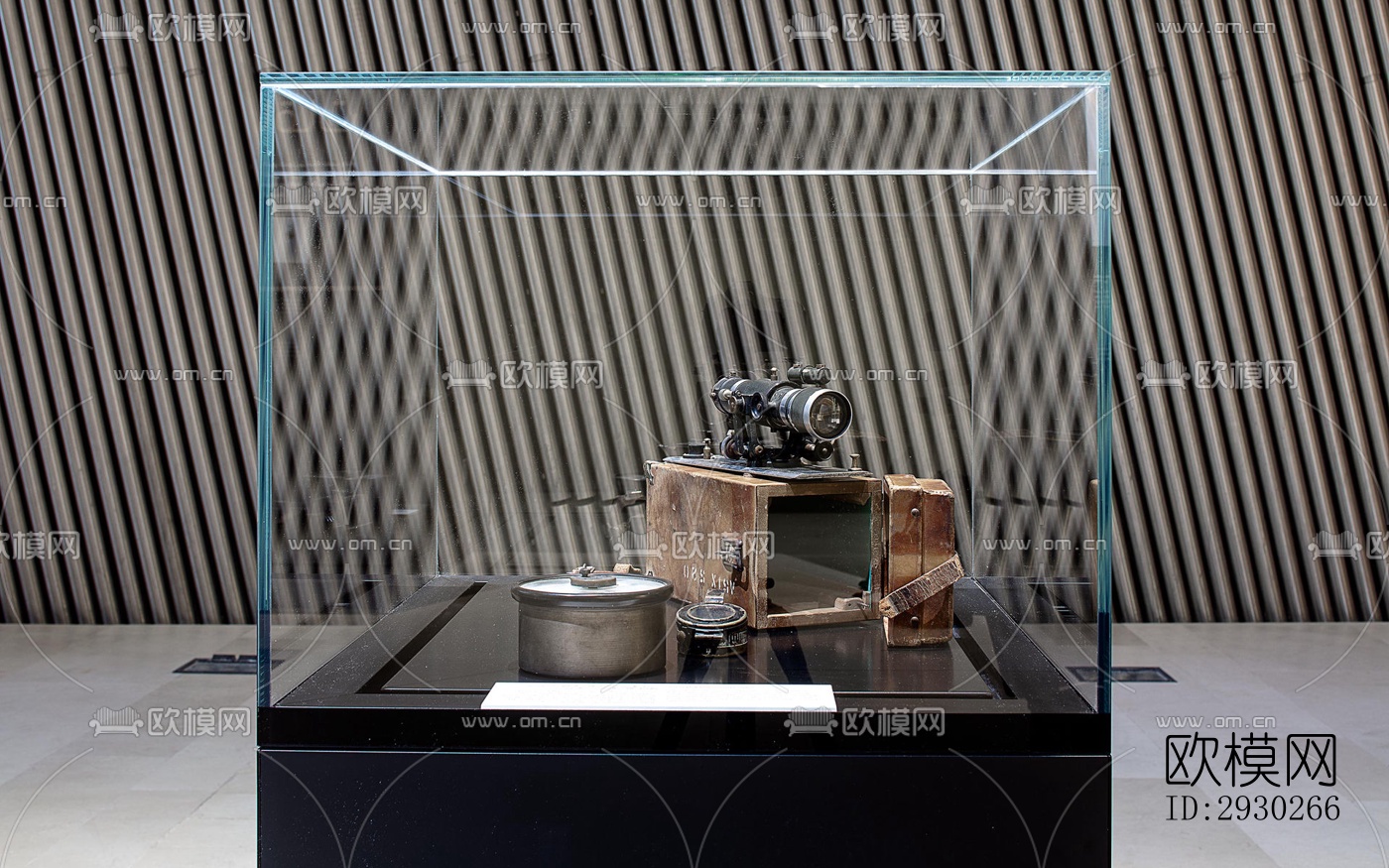 现代展览展厅效果图下载（渲染图3）